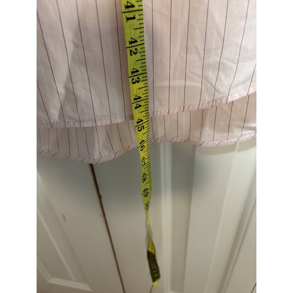 COS Pink Striped Short Sleeve Button Down Shirt Dress M - Picture 5 of 7